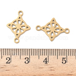 304 Stainless Steel Viking Knot Connector Charms&nbsp;STAS-G361-03G