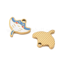 304 Stainless Steel Enamel Pendants&nbsp;SA-CBA7876-29G-03