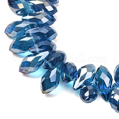Electroplate Glass Beads Strands&nbsp;EGLA-J068-AB08