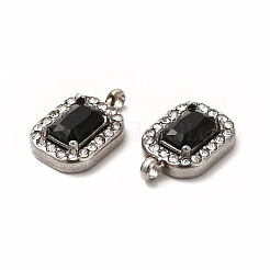 304 Stainless Steel Cubic Zirconia Pendants&nbsp;STAS-A076-03P