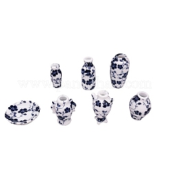 Mini Ceramic Vase Miniature Ornaments Sets&nbsp;BOTT-PW0002-102
