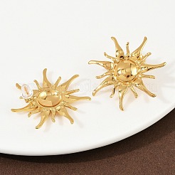 304 Stainless Steel Stud Earrings&nbsp;X-EJEW-H164-01A-G