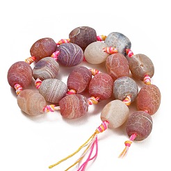 Dyed & Heated Natural Weathered Agate Beads Strands&nbsp;GG-CBAB9C6-E01-01