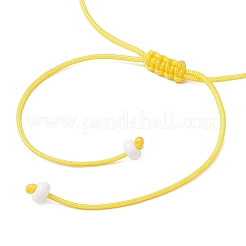 Natuarl Mashan Jade Braided Bead Bracelets for Men Women&nbsp;BJEW-MZ00208-02