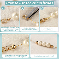 120Pcs 925 Sterling Silver Tube Beads&nbsp;STER-BC0003-06