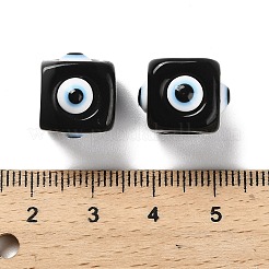 Opaque Resin European Beads&nbsp;RESI-U012-01A