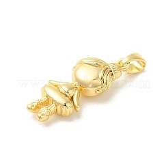 Brass Pendants&nbsp;KK-Z073-12G