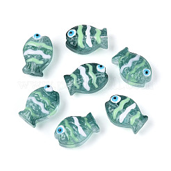 Transparent Glass and Enamel Beads Strands&nbsp;GLAA-T034-01C