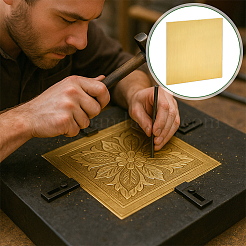 Brass Sheets&nbsp;LS-DIY-WH0568-37B