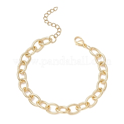 Brass Cable Chains Bracelets for Women&nbsp;BJEW-JB12983