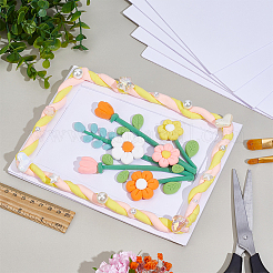20Sheets Foamed PVC Mould Plates&nbsp;DIY-BC0017-56B