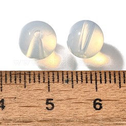 K9ガラス  模造オーストリアクリスタルビーズ  ラウンド  透明  7.5x8mm  穴：1.4mm&nbsp;GLAA-R004-02W