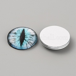 Luminous Self Adhesive Glass Eyes Cabochons&nbsp;DIY-WH0304-941C-43