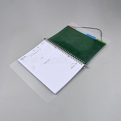 Rectangle Plastic Blank Recipe Notebook&nbsp;AJEW-WH20018-73A