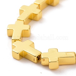 Electroplated Non-magnetic Synthetic Hematite Beads Strands&nbsp;G-C006-08G