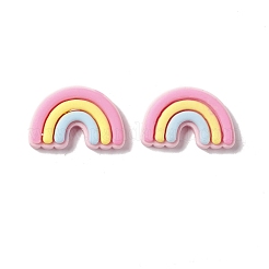 Spray Painted Resin Cabochons&nbsp;RESI-G031-08