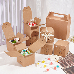 Square Kraft Paper Folding Boxes&nbsp;CON-WH0094-09
