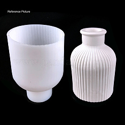 DIY Grooved Column Vase Silicone Molds&nbsp;LS-DIY-E047-01