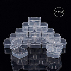 Transparent Plastic Bead Containers&nbsp;CON-BC0004-54