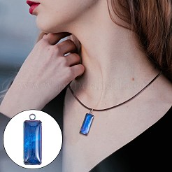 DIY Rectangle Pendant Making Kit&nbsp;STAS-SZ0003-08