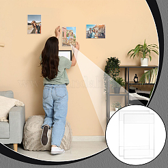 Rectangle Acrylic Table Card Display Frame and Double Faced Adhesive Tape&nbsp;AJEW-WH0609-493A