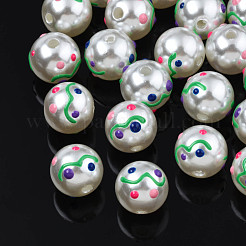 ABS Plastic Imitation Pearl Beads&nbsp;KY-N015-95