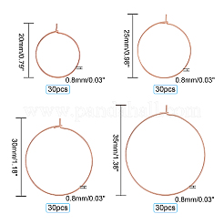 Brass Wine Glass Charm Rings&nbsp;KK-PH0036-51RG