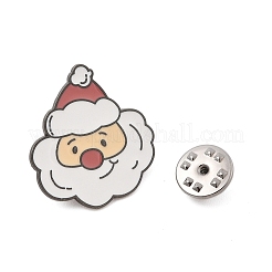 Christmas Theme Zinc Alloy Enamel Pin Brooch for Backpack Clothes&nbsp;JEWB-R003-02EB-09