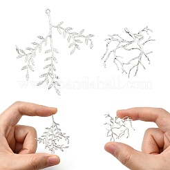 10Pcs 2 Styles Brass Pendants&nbsp;KK-CJ0003-06