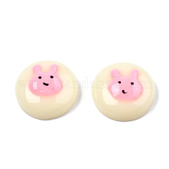 Opaque Resin Enamel Cabochons&nbsp;CRES-N031-028