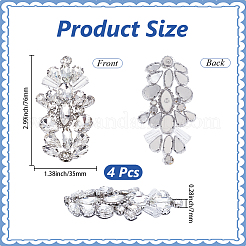4Pcs Glass Clothing Patches&nbsp;PATC-CY0001-48A
