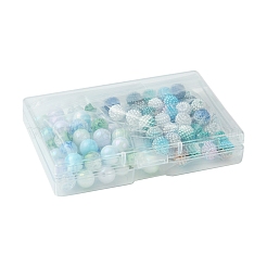 200Pcs 10 Styles Imitation Pearl & Opaque Acrylic Berry Beads&nbsp;OACR-FS0001-96A