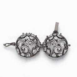 Brass Cage Pendants&nbsp;KK-Q749-011B