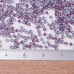 MIYUKIデリカビーズ  シリンダー  日本製シードビーズ  11/0  （db0922)輝くオーキッドライニングアクア  1.3x1.6mm  穴：0.8mm  約2000PCS /ボトル  10 G /ボトル&nbsp;SEED-JP0008-DB0922
