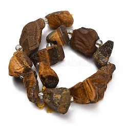 Natural Tiger Eye Beads Strands&nbsp;GG-CBA0B77-A19-03