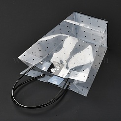 Transparent PVC Gift Bag with Handle&nbsp;ABAG-A004-01C