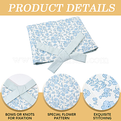 Flower Print Cloth Packing Pouches with Straps&nbsp;ABAG-WH20010-40A