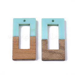 Resin & Walnut Wood Pendants&nbsp;RESI-S358-26B