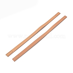 バッグハンドルに牛革を縫い付ける  バッグストラップ交換用アクセサリー  砂茶色  39~42x1.45x0.3cm  穴：1.4mm&nbsp;FIND-D027-21D