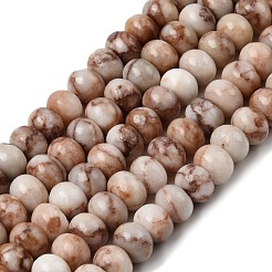Natural Red Netstone Beads Strands&nbsp;G-A280-A10-01