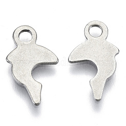 Non-Tarnish 201 Stainless Steel Charms&nbsp;STAS-R116-074