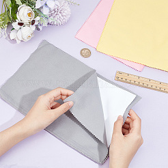 3Pcs 3 Colors 4 Layers Silver Polishing Cloth&nbsp;TOOL-BBC0001-02
