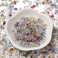 Transparent Colours Glass Round Beads&nbsp;SEED-F006-05A-08