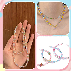 600Pcs Glass Seed Beads&nbsp;SEED-PA0001-17B