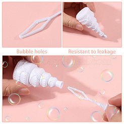 Cake Shape Plastic Bubble Bottle&nbsp;AJEW-WH0752-234B