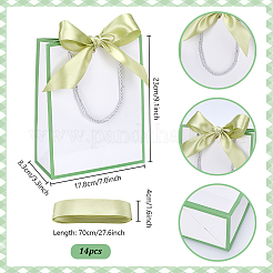Paper Gift Tote Bags&nbsp;ABAG-WH0039-60B