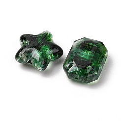 Two Tone Transparent Acrylic Beads&nbsp;OACR-Z041-19