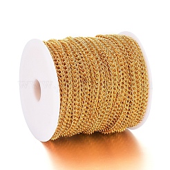 Iron Twisted Chains Curb Chains&nbsp;CHS007Y-01-G-NF