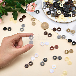 240Pcs 8 Colors PE Plastic Hinged Screw Covers&nbsp;CABI-CL0001-01