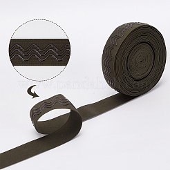 10 Yards Silicone & Polyester Non Slip Knitted Elastic Belt&nbsp;EC-WR0001-01